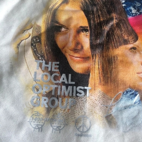 NWOT...RARE Madhappy Reversible 1-800-optimism 2018 Retro Rainbow Hoodie - Picture 7 of 16